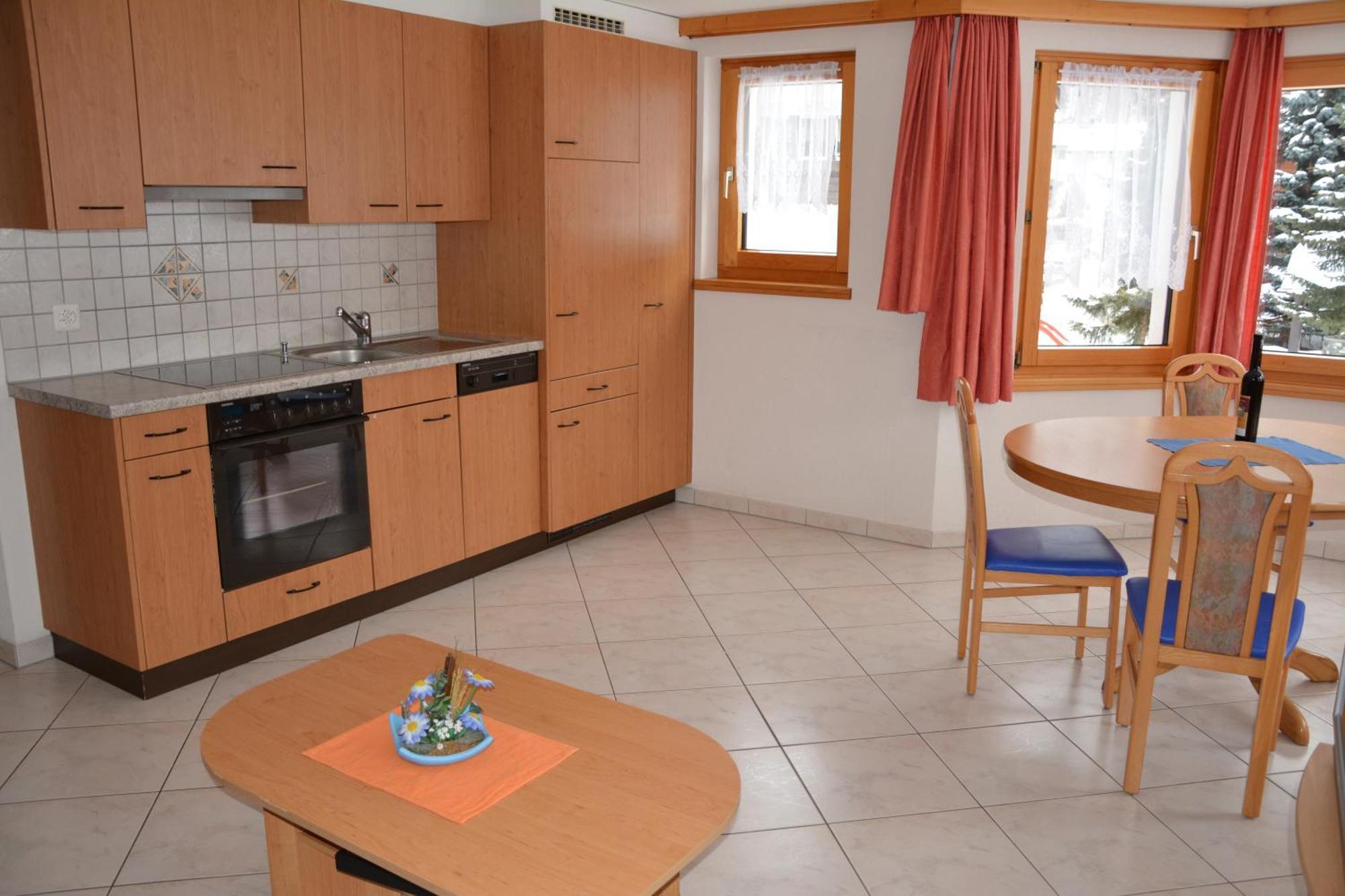 Ferienhaus Antigua Saas-Grund Oda fotoğraf