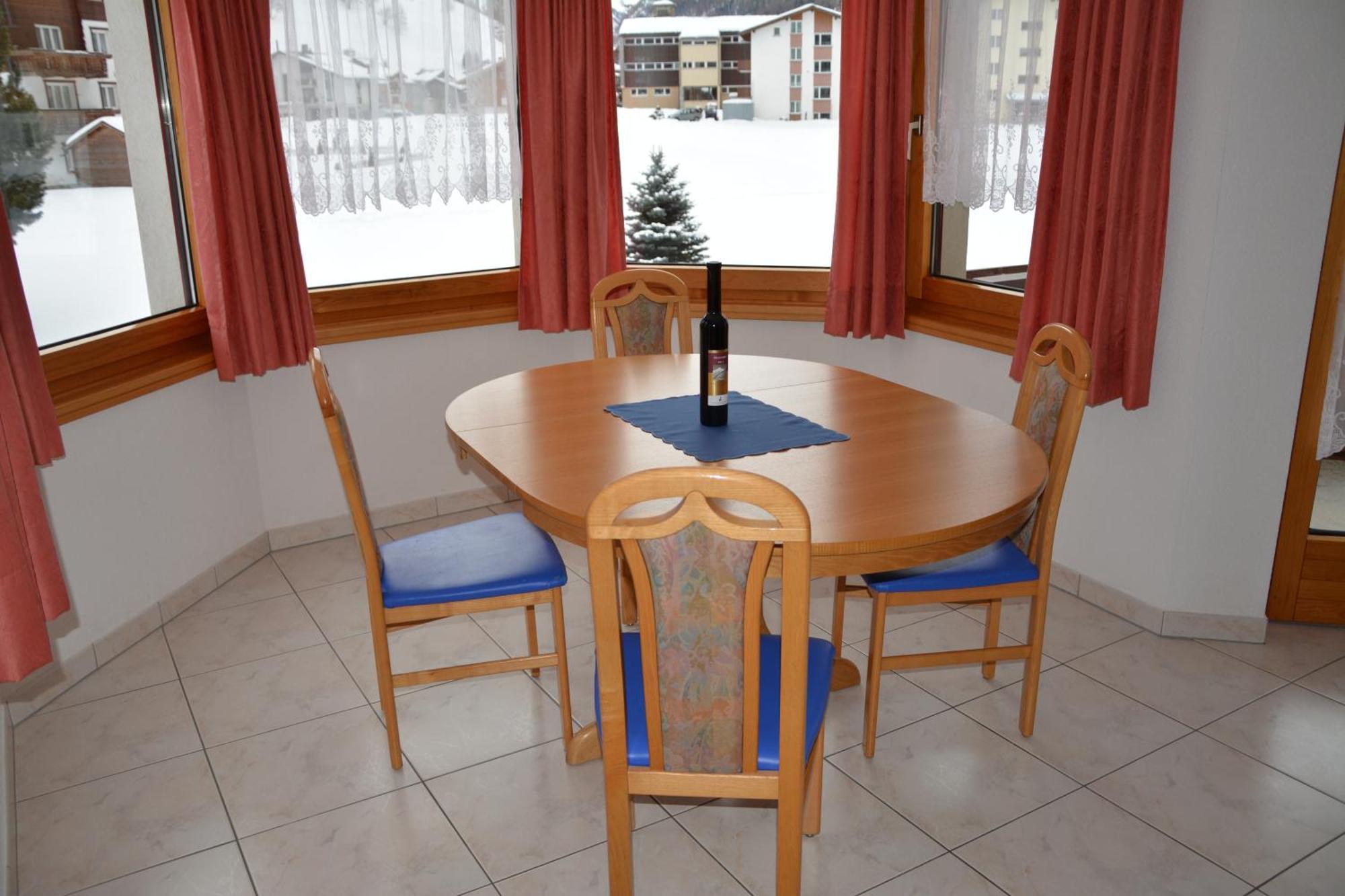 Ferienhaus Antigua Saas-Grund Oda fotoğraf